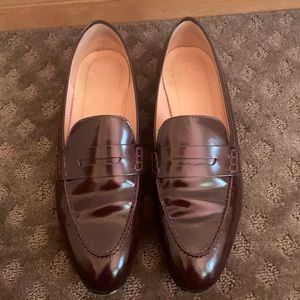 JCrew Maroon/Brown Women’s Loafers